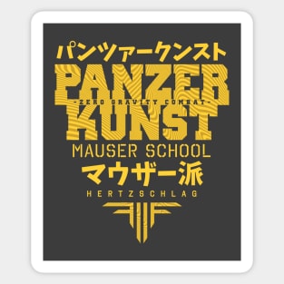 Panzer Kunst Sticker